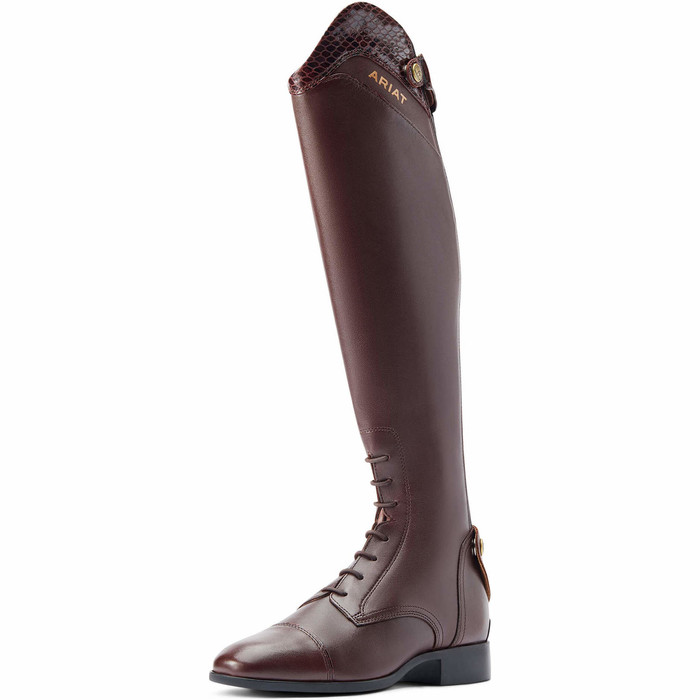 2023 Ariat Womens Palisade Ellipse Tall Riding Boots 10044416 Mahogany Rust The Drillshed